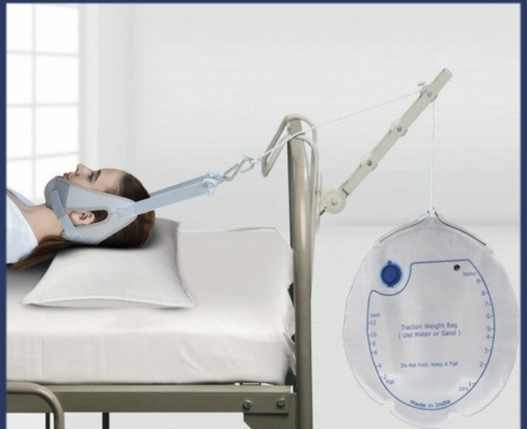 Sleeping Cervical Traction Kit — Scanda Enterprises, medical supplies Moosapet Hyderabad
